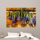 To dry hung up Scented lavender bundles 
