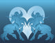 Unicorn and Heart Wall Mural