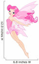Flaying Pink Fairy Wall Decal