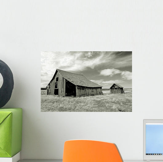 Ghost Town Wall Mural
