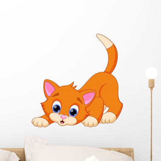 Funny Cat Wall Decal