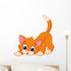 Funny Cat Wall Decal