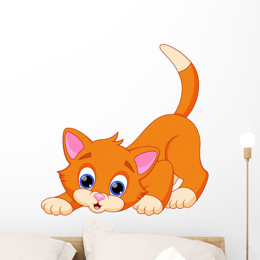 Funny Cat Wall Decal