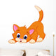 Funny Cat Wall Decal