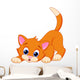 Funny Cat Wall Decal