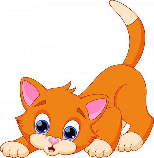 Funny Cat Wall Decal
