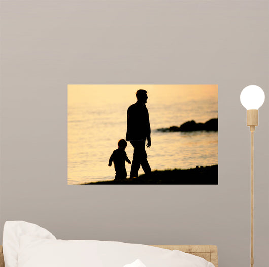 Father and Son Wall Mural
