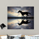 galloping horse Wall Mural