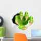 Monster claw hand ripping Wall Decal