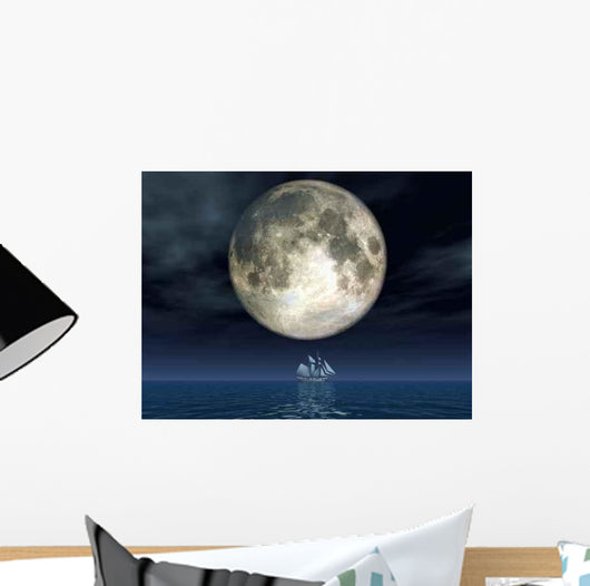 Moon Wall Decal