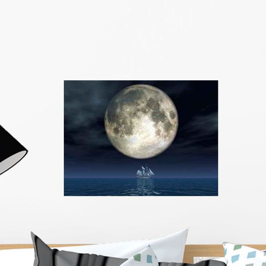 Moon Wall Decal