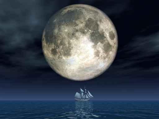 Moon Wall Decal