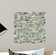 Seamless Military Pattern 04 Wall Decal