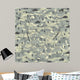 Seamless Military Pattern 04 Wall Decal