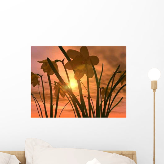 Sunset Wall Decal Design 2
