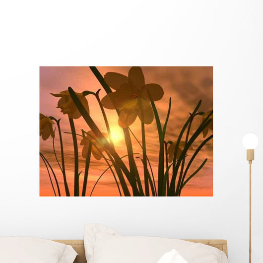 Sunset Wall Decal Design 2