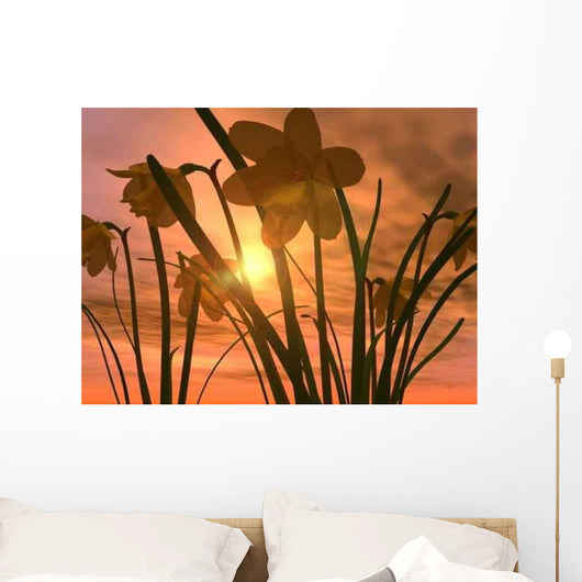 Sunset Wall Decal Design 2