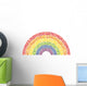 fruit and vegetable rainbow - healthy eating concept Wall Decal