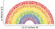 fruit and vegetable rainbow - healthy eating concept Wall Decal