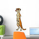 Meerkat Animal Cartoon Illustration Wall Decal