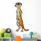 Meerkat Animal Cartoon Illustration Wall Decal