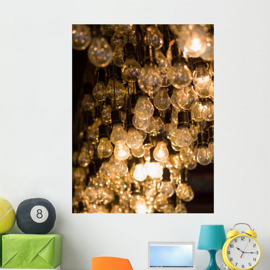 Lighting decor bulbs hanging 