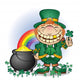 Leprechaun Pot of Gold Cartoon Character Wall Decal
