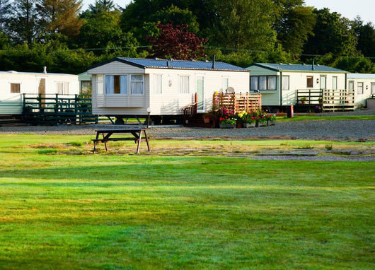Holiday Park Cabins Wall Decal