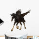 Winged Stallion Pegasus Galloping 