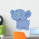 Elephant cartoon Wall Decal