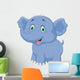 Elephant cartoon Wall Decal