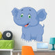 Elephant cartoon Wall Decal