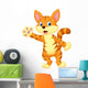Cute Cat Waving Hand 