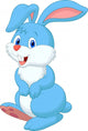 Cute rabbit cartoon Wall Decal