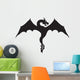 Winged Dragon Silhouette Wall Decal