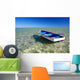 Little Blue Boat Wall Decal Design 2