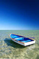 Little Blue Boat Wall Decal Design 1