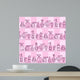 Seamless pattern with perfume bottles for bathroom Wall Mural