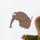 The elephant calf Wall Decal