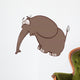 The elephant calf Wall Decal