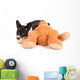 Basenji Dog Puppy with Toy Wall Decal