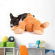 Basenji Dog Puppy with Toy Wall Decal