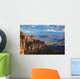 Famous Three Sisters rock formation in Blue Mountains of NSW, Au Wall Mural