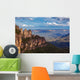 Famous Three Sisters rock formation in Blue Mountains of NSW, Au Wall Mural