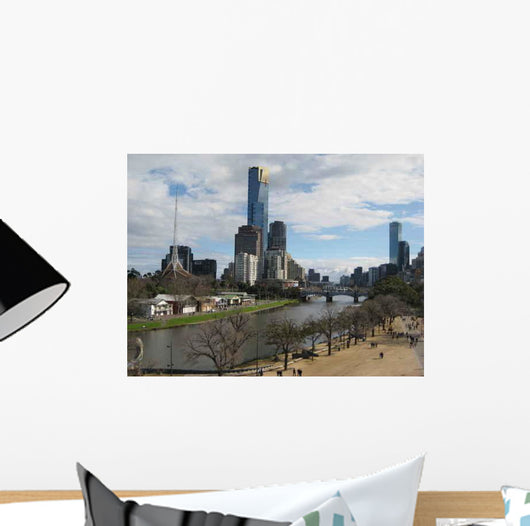 Melbourne Riverside Wall Decal