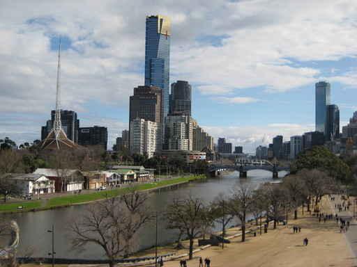 Melbourne Riverside Wall Decal
