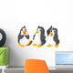 Three cute penguins 