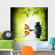 exclusive delicate concept - butterfly on water in garden 