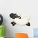 Cartoon Sheep Jumping Wall Decal