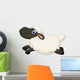 Cartoon Sheep Jumping Wall Decal